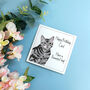 Personalised Cat Birthday Card, thumbnail 4 of 6