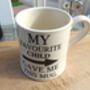 Tankard Mug In Favorite Child Design, thumbnail 5 of 9
