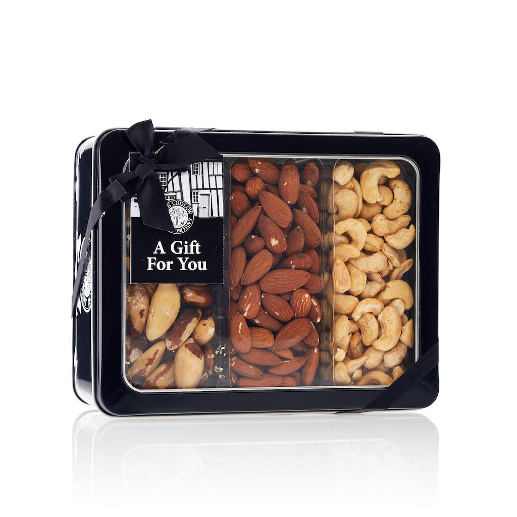 Luxury Whole Nut Selection Gift Tin