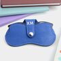 Personalised Monogram Leather Glasses Protector Case, thumbnail 5 of 9