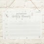Personalised Wipe Clean Acrylic Weekly Family Planner, thumbnail 6 of 6
