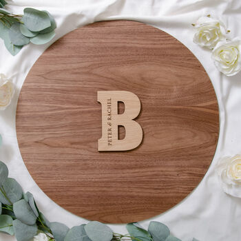 Personalised Initial Wedding Guestbook Sign, 3 of 10