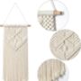 Set Of Macrame Wall Hangings Woven Tapestry, thumbnail 10 of 12