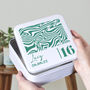 Personalised Retro Wave 13th Birthday Keepsakes Tin, thumbnail 9 of 11