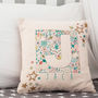 Personalised New Baby Or Christening Cushion, thumbnail 1 of 9