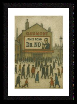Gaumont Cinema Lowry Style Framed Art, 2 of 2