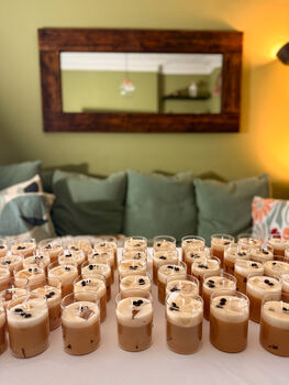 Ice Latte Coffee Scented Coconut Wax Candle, 2 of 4