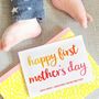 Personalised First Mother's Day Card, thumbnail 1 of 2