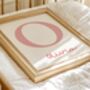 Personalised Sister Floral Print Set For Girls Bedroom, thumbnail 5 of 5