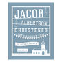 Papercut Style Personalised Christening Gift Print, thumbnail 2 of 5