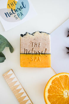 Spiced Orange All Natural Soap Bar Palm Free, 7 of 8