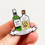 'Gin It Together' Friendship Enamel Pin Badge, thumbnail 4 of 5
