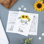 Children's Wedding Activity Kit Sunflower, thumbnail 1 of 7