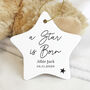 Personalised Teacher's Gift Ceramic Star Decoration, thumbnail 4 of 4
