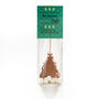 Duo Pack Christmas Tree Hot Chocolate Stirring Sticks, thumbnail 1 of 3