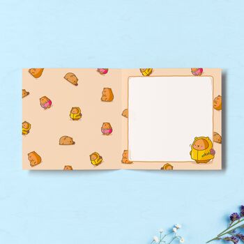 Bear Bath Card | Cute Greeting Card For Partner Or Friend, 2 of 6