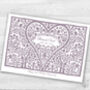 Personalised Anniversary, Engagement Or Wedding Card, thumbnail 3 of 5