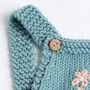 Personalised Baby Romper Easy Knitting Kit, thumbnail 4 of 9