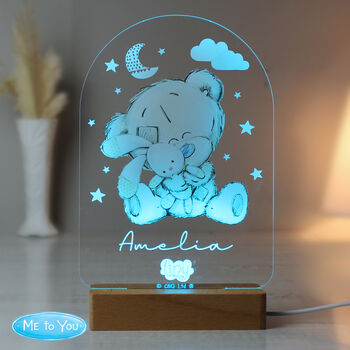 Personalised Tiny Tatty Teddy Night Light, 4 of 11