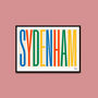 Sydenham Typographic Print, thumbnail 4 of 7