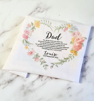Father Of The Bride Handkerchief Pair, 2 of 6