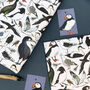 Coastal Birds Of Britain Wrapping Paper Set, thumbnail 1 of 9