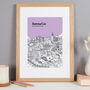 Personalised Newcastle Print, thumbnail 5 of 11