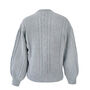 Bergen Cable Knit Jumper Grey, thumbnail 3 of 7