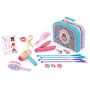Lily Hairdressing Pretend Play Travel Suitcase, thumbnail 2 of 3