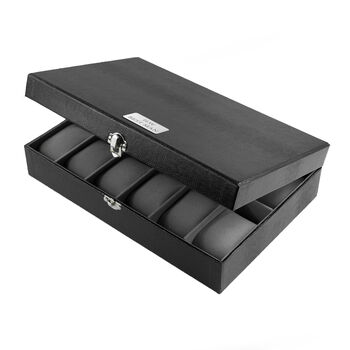 Personalised Luxury 12 Piece Watch Box, 7 of 8