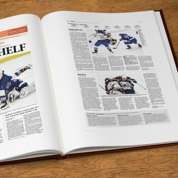 Colorado Avalanche Personalised Gift Newspaper Book, 9 of 12