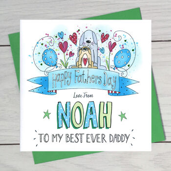 Daddy Fathers Day Card, 4 of 4