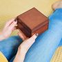Personalised Ladies Leather Jewellery Box Square, thumbnail 3 of 10