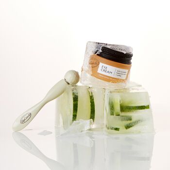 Merry + Bright Eyes Christmas Gift Set | Eye Cream + Eye Roller, 6 of 12