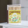 Luxury Boxed Sunflower Safety Matches, thumbnail 3 of 3