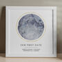 Personalised Star Map, Our First Date Print, thumbnail 1 of 6