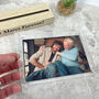 Personalised Any Message Bold Text Wooden Base 6x4' Photo Frame, thumbnail 7 of 8