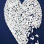 Stunning Feature 3D Framed White Butterfly Love Heart, thumbnail 4 of 11