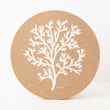 Cork Max Placemat Set Of Two | Coral, 2 of 9