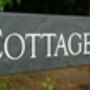 Engraved Slate Sign With Oak Posts, thumbnail 5 of 8