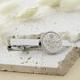 60th Birthday 1964 Sixpence Year Coin Tie Clip, thumbnail 2 of 9
