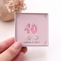 40th Birthday Sterling Silver Wild Daisy Earrings, thumbnail 1 of 6
