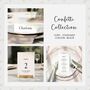 Confetti Personalised Wedding Place Cards, thumbnail 7 of 8