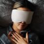 Dune Soft And Breathable Tencel Unisex Sleep Mask, thumbnail 1 of 7