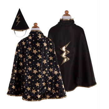 Wizard Reversible Cape And Hat, 3 of 3