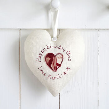 Personalised 30th Birthday Hanging Heart Gift For Her, 9 of 12