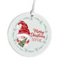 Personalised Christmas Gnome Ornament With Name, thumbnail 2 of 7