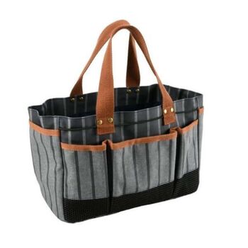 Navy Striped Garden Tool Bag, 2 of 2