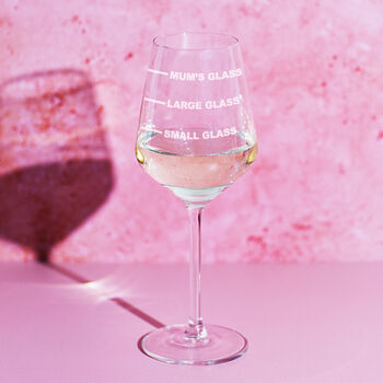 Personalised Drinks Measure Wine Glass, 3 of 12