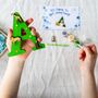 Personalised Paint Your Own Safari Animal Wooden Letter, thumbnail 3 of 9